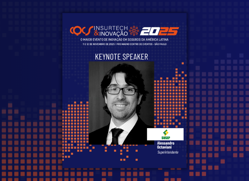 CQCS Insurtech & Inovação, em novembro, tem presença confirmada do superintendente da Susep