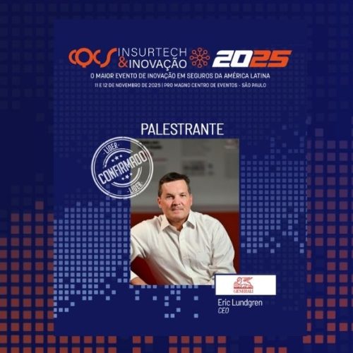 Eric Lundgren, CEO da Generali Brasil, participa do programa “Painéis de Líderes” do CQCS Insurtech & Inovação 2025